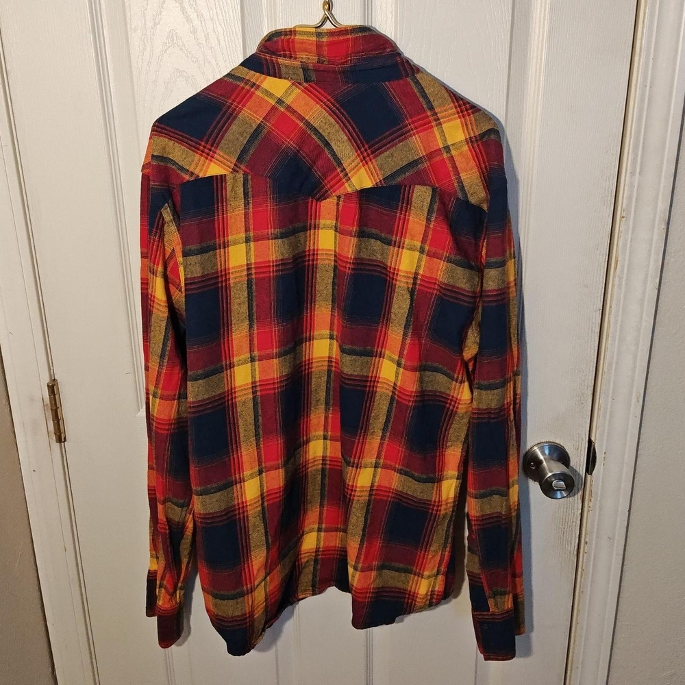 Levi's Multicolor Plaid Pattern Shirt - image 3